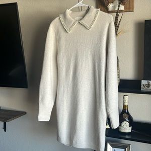 H&M White Sweater Dress!